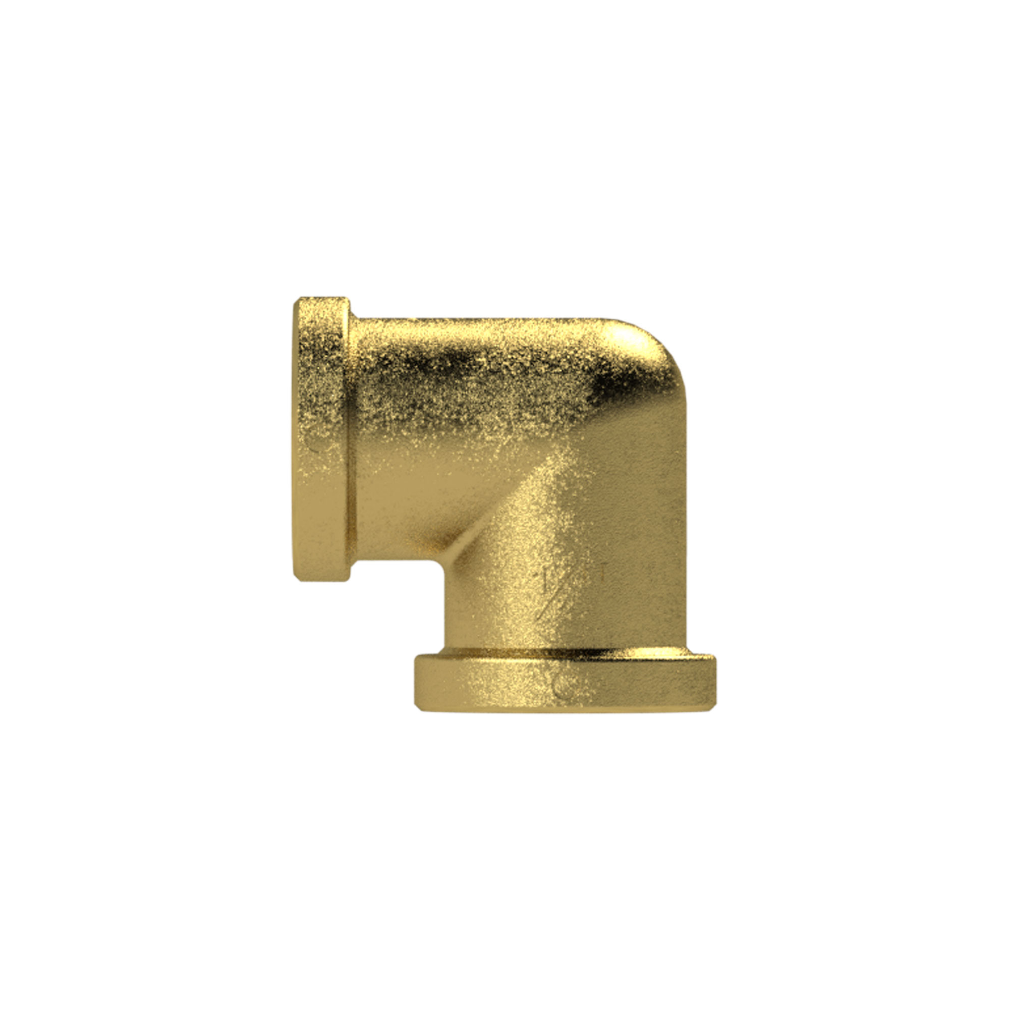 Winkelstück, 90°, innen/innen, G11/4, Druck 16 bar, Messing blank - Riegler 194105