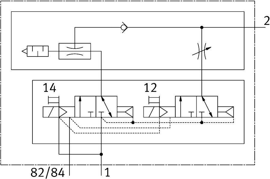 Vakuum-Verkettungsplatte VABX-A-P-VE-BH-VB07L - Festo 8233485