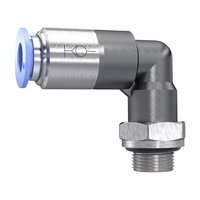 Riegler 151467.Push-in L-fitting »Blue Series«, Self-locking, G 1/4 o.