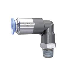 Riegler 151478.Push-in L-fitting »Blue Series«, Self-locking, R 1/4 o.