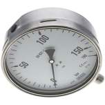 Wika MS 160160 ES Chemie-Manometer senkrecht, 160mm, 0-160 bar