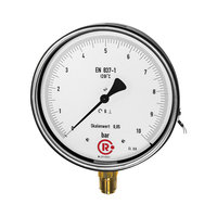 Riegler 199329.Precision pressure gauge, radial bottom, G1/2, 0 - 250,0bar, Ø160