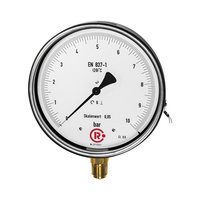 Riegler 199323.Precision pressure gauge, radial bottom, G1/2, 0 - 10,0 bar, Ø160