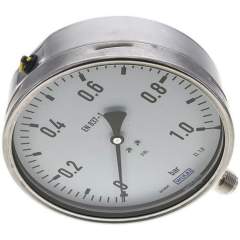 Wika MS 1160 ES Chemie-Manometer senkrecht, 160mm, 0-1 bar