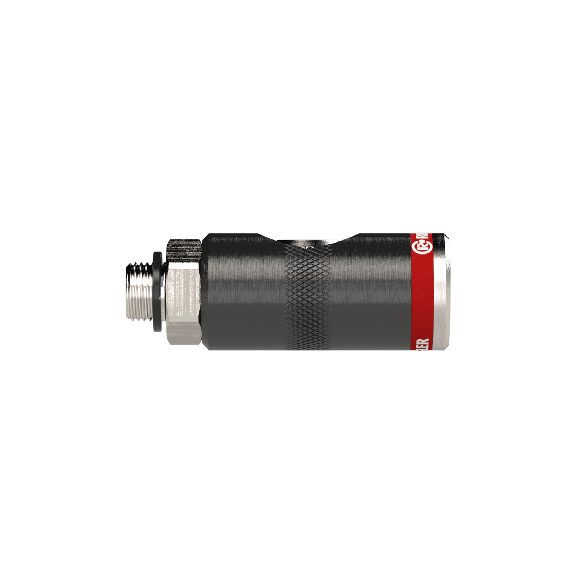 Pushbutton safety coupling I.D. 7.4, G 1/4 ET - Riegler 199982