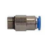 Riegler 110225. Gerades Rückschlagventil »Blaue Serie« Gew.-Schl., G 1/2 a. Ø12mm