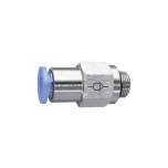 Riegler 151496.Straight Check valve »Blue Series«, Thread to hose, G 3/8 o.