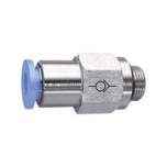 Riegler 151496.Straight Check valve »Blue Series«, Thread to hose, G 3/8 o.