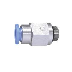 Riegler 151518.Straight Check valve »Blue Series«, Hose to thread, G 1/2 o.