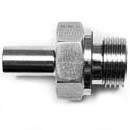 Stauff 6020001075. Gerade Einschraubverschraubung mit Rohransatz Baugröße:06L M10x1, Profildichtring Stahl, Zink/Nickel-beschichtet