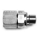 Stauff 6100023698. Straight Male Stud Fitting with 24° Taper / O-Ring (FPM) Size / Type: 12L M16x1,5, Profile Sealing Stainless Steel