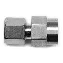 Stauff 2011620113. Female Gauge Tube Size / Type: 08L 1/4 BSP, Metallic Sealing Ring with Cutting Ring & Union Nut Stainless Steel V4A