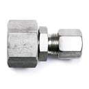 Stauff 2011621411. Tube End Reducer O'Ring Type Size / Type1: 08S Size / Type2: 06S with Cutting Ring & Union Nut Stainless Steel V4A