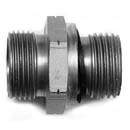 Stauff 2011602810. Male Stud Coupling - Body Only 6mm OD Light x 1/8" BSP WD Stainless Steel