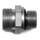 Stauff 6020000408. Gerade Einschraubverschraubung Baugröße:22L M22x1,5, Profildichtring(FPM) nur Verschraubungskörper Stahl, Zink/Nickel-beschichtet