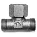 Stauff 2011029071. Swivel Branch Tee O'Ring Type Size / Type: 12L Stainless Steel V4A