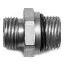 Stauff 6020000274. Straight Male Stud Fitting Size / Type: 30S 1 1/16 UNF, O-Ring only Fitting Body Steel, Zinc/Nickel-Plated