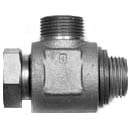 Stauff 6010007881. Baugröße:06L 1/4 BSP, Dichtring mit Elastomerdichtung nur Verschraubungskörper Stahl, Zink/Nickel-beschichtet Stahl, zink/nickel-beschichtet