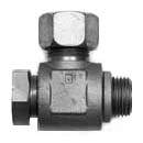 Stauff 6010003380. Banjo Elbow Size / Type: 08LL Sealing Ring only Fitting Body Steel, Zinc/Nickel-Plated