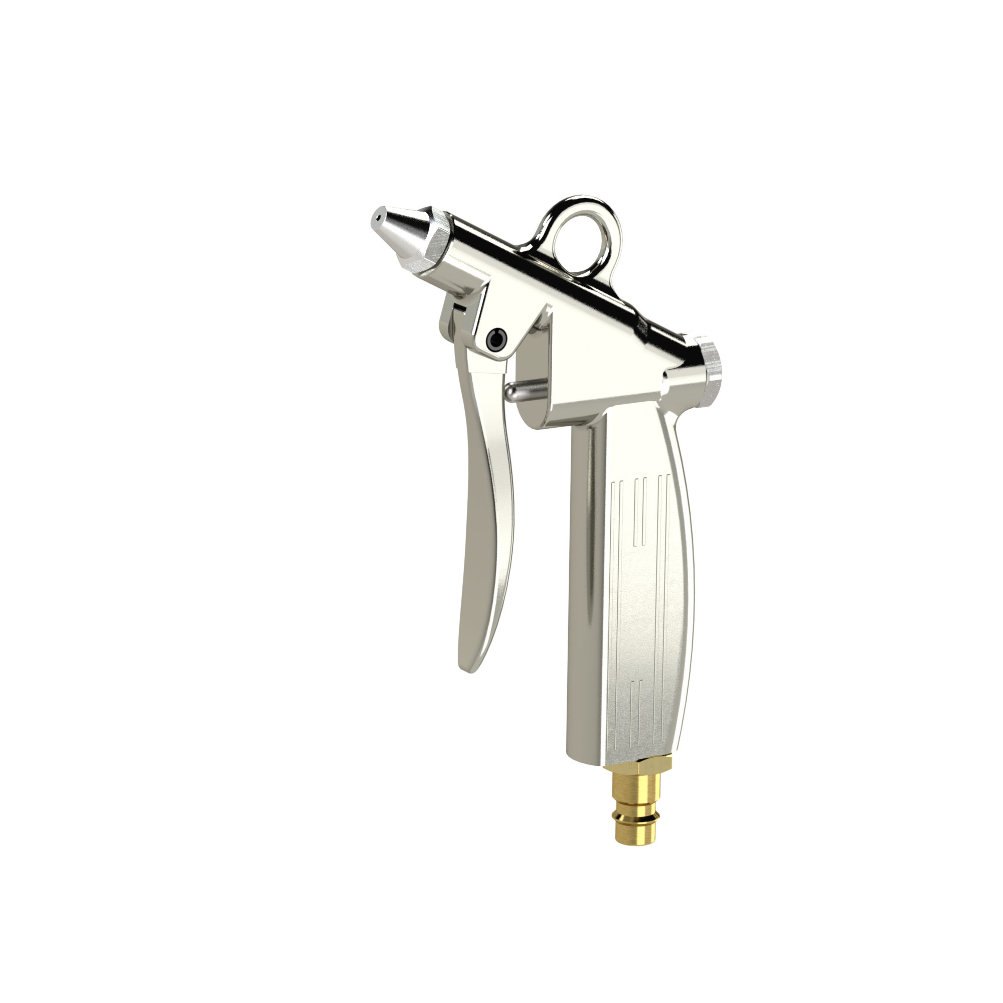 Metered air gun, standard nozzle, Aluminium, I.D. 7.2 - Riegler 202424