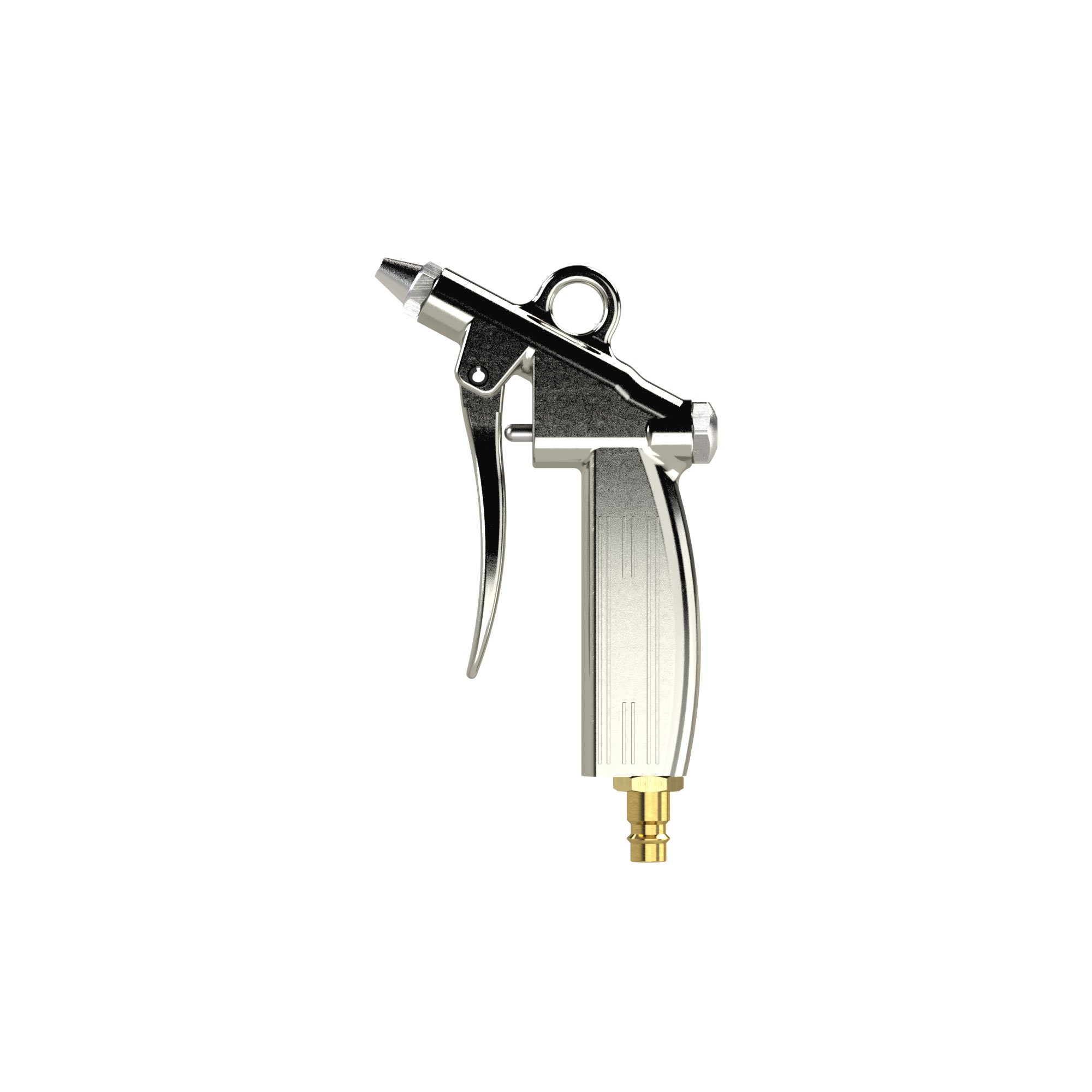 Metered air gun, standard nozzle, Aluminium, I.D. 7.2 - Riegler 202424