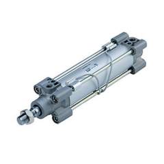 SMC C96SB125-50. C96S(D) ø125, ISO Cylinder, Double Acting, Single/Double Rod