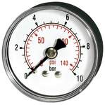 Riegler 115492.Standard pressure gauge »pressure line« G 1/4, 0 - 1.6 bar/23 psi