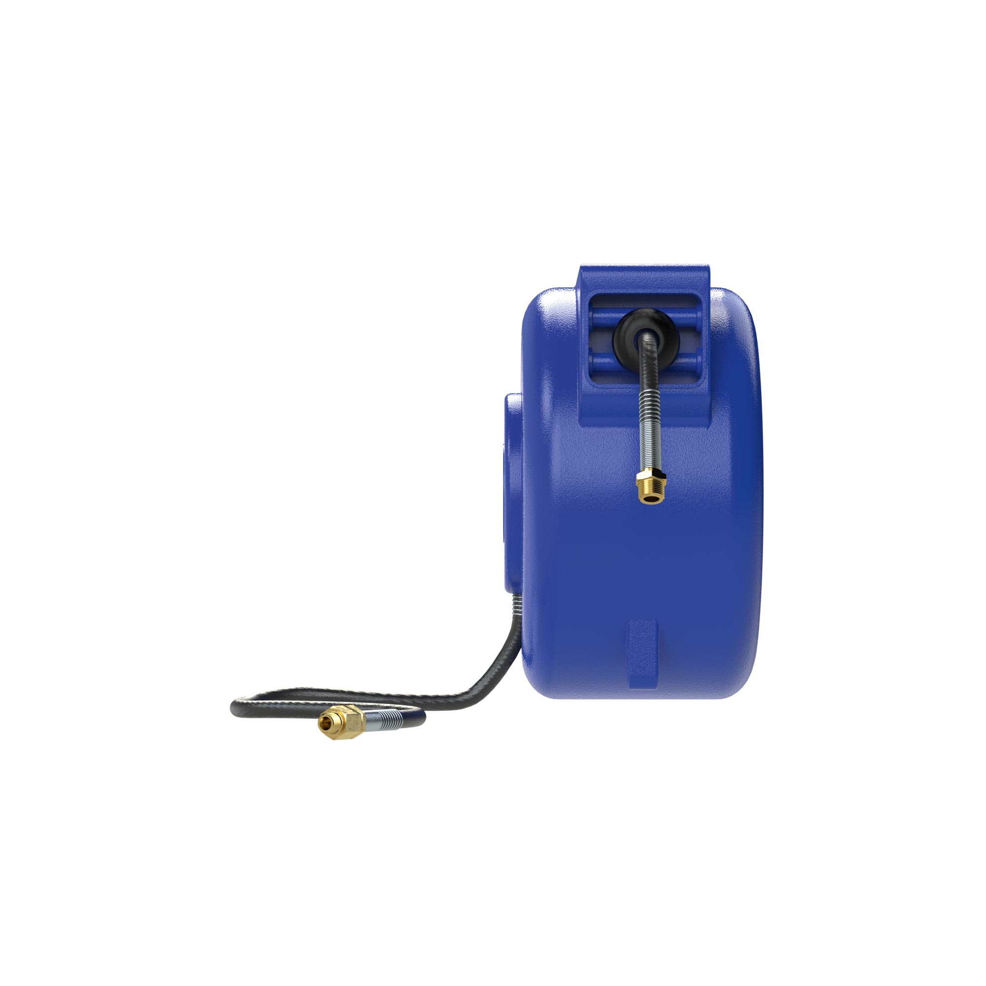 Hose reel, compressed air/water, PVC hose ø 12x8, R1/4-R3/8, 8 m - Riegler 206189