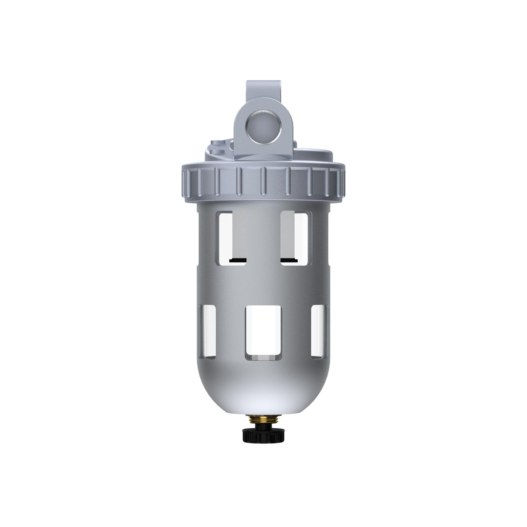 Filter »Standard« PC container, Protective cage, 5µm Size 2, G3/8 - Riegler 206301