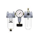 Riegler 206302. Wartungseinheit 3-tlg. »Standard«, mit PC-Behälter, BG 2, G 3/8