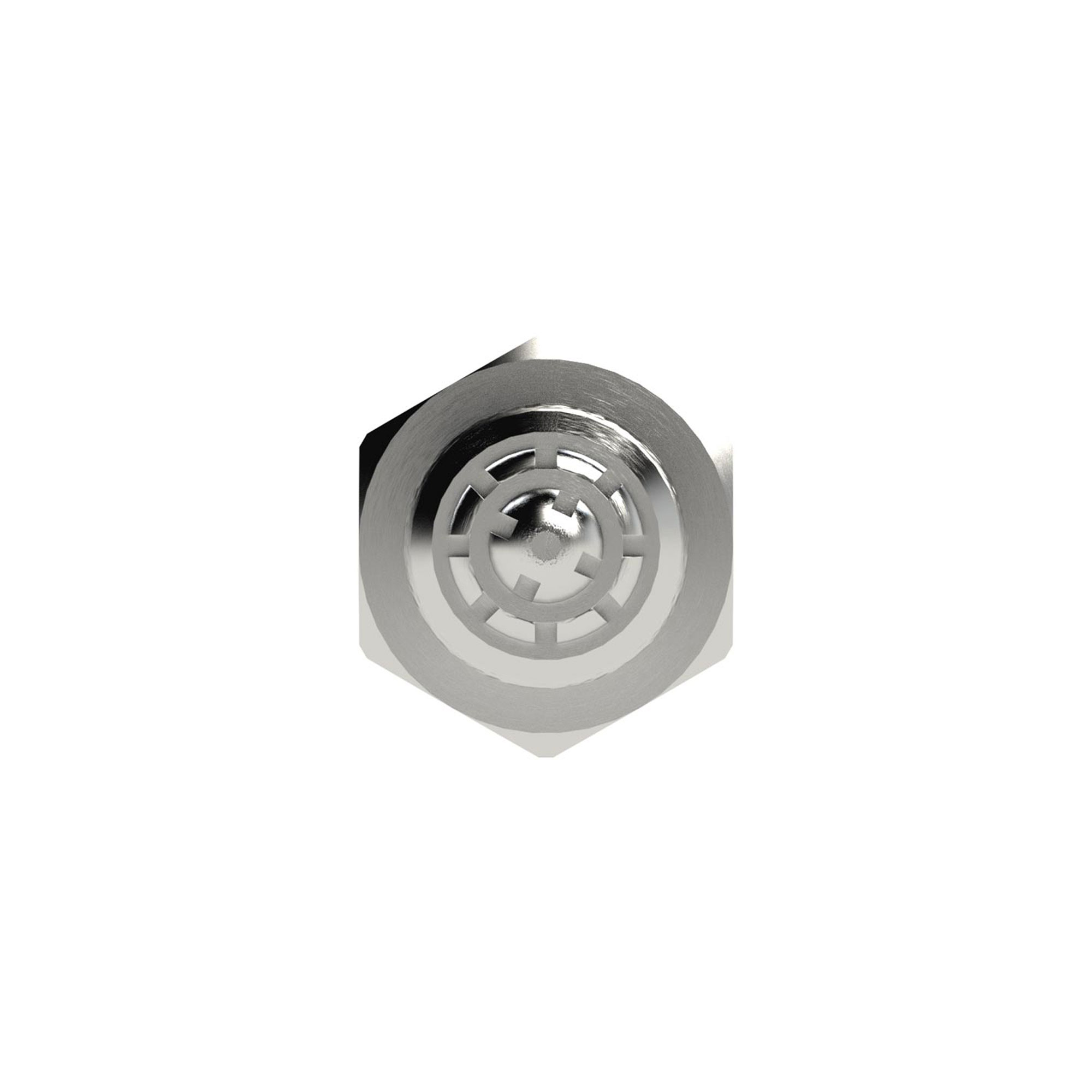Lärmarme Runddüse, M12x1,25, Aluminium, Düsen-Außen-ø 12,5 mm - Riegler 206348