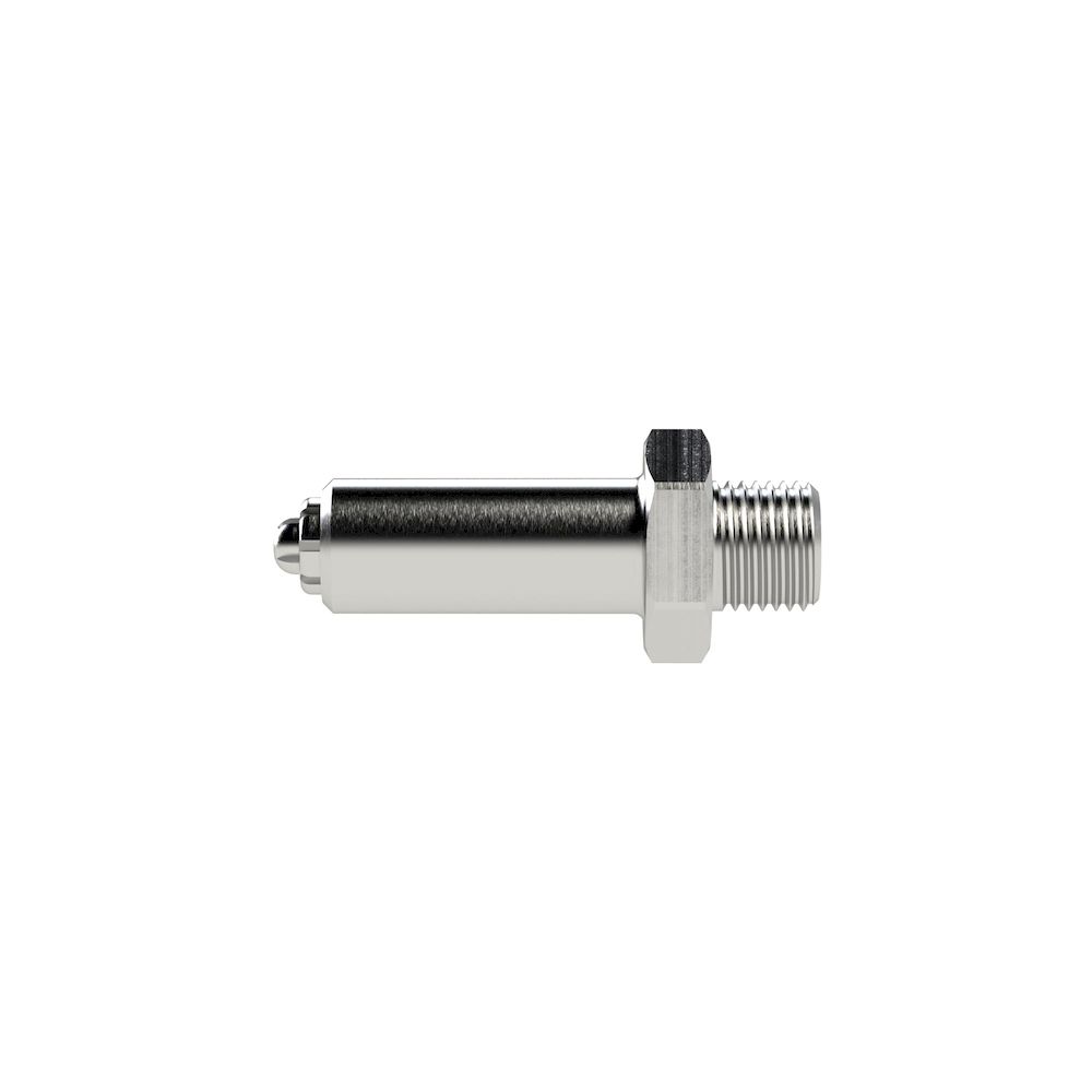 Riegler 206348.Low noise round nozzle, M12x1.25, Nozzles-exterior Ø 12,5 mm