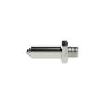Riegler 206348.Low noise round nozzle, M12x1.25, Nozzles-exterior Ø 12,5 mm