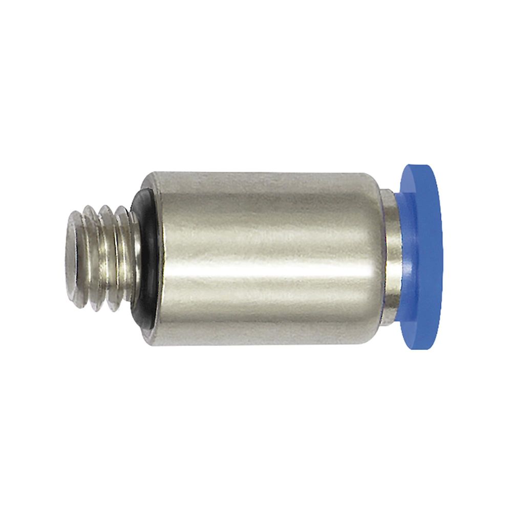 Riegler 148803.Straight push-in fitting »Blue Series« mini, round, M5