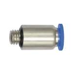 Riegler 148809.Straight push-in fitting »Blue Series« mini, round, G 1/8