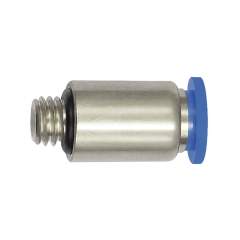 Riegler 148803.Straight push-in fitting »Blue Series« mini, round, M5