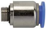 Riegler 109158.Straight push-in fitting »Blue Series«, round, G 1/8 o.