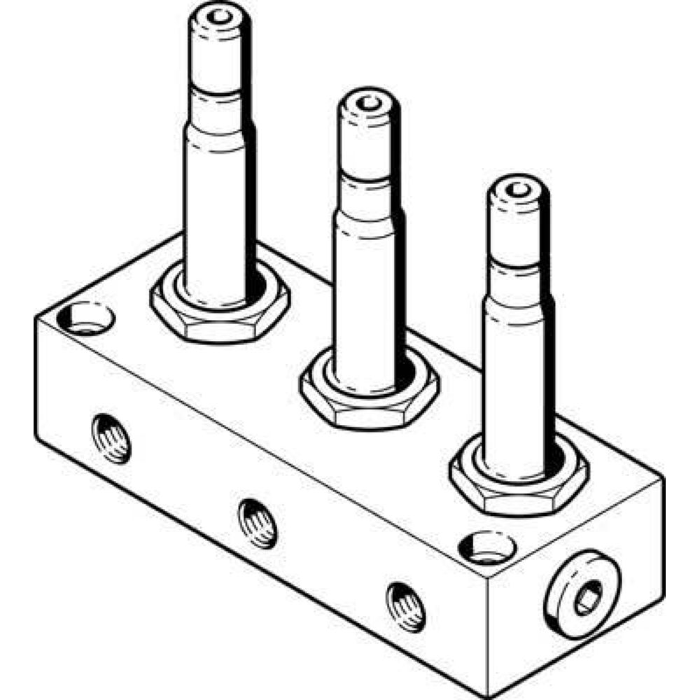 Festo 6687. Magnetventil BMCH-3-3-1/8