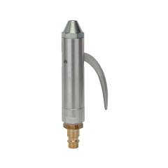 Riegler 114425.Bleeder valve, Standard nozzle, straight design, Sleeve I.D. 9
