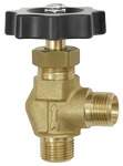 Riegler 103721.Corner blocking valve, Brass, ET, G 1/4, DN 5.5