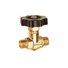 Riegler 103718.Blocking valve, Brass, ET, G 1/4, DN 5.5