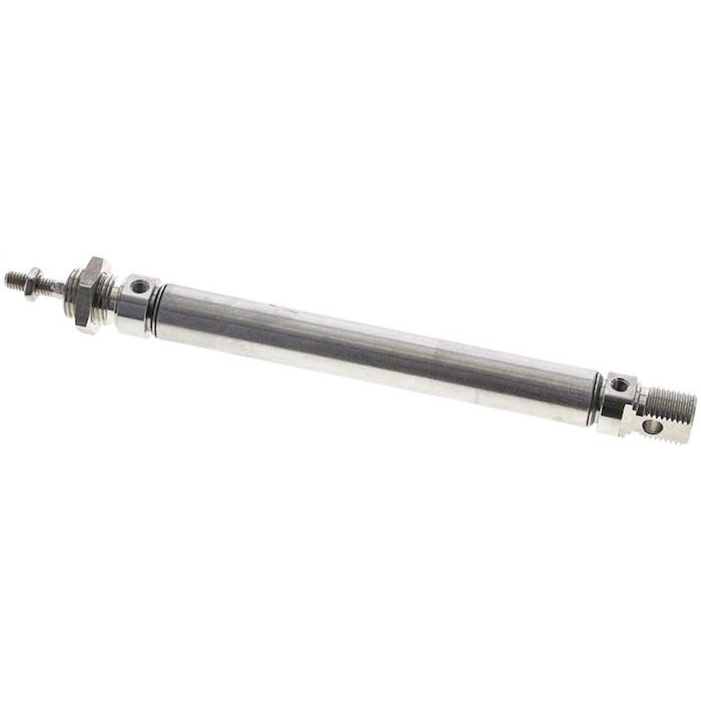 Airtec ZDM 16/100 ES. ISO 6432 cylinders, stainless steel, piston 16 mm, stroke 100 mm