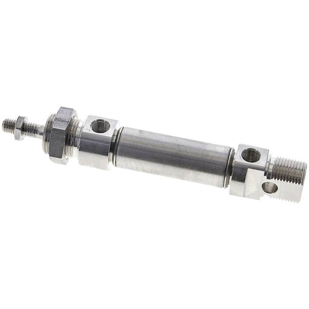 Airtec ZDM 20/25 ES. ISO 6432 cylinders, stainless steel, piston 20 mm, stroke 25 mm