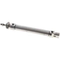 Airtec ZDM 20/100 ES. ISO 6432 cylinders, stainless steel, piston 20 mm, stroke 100 mm