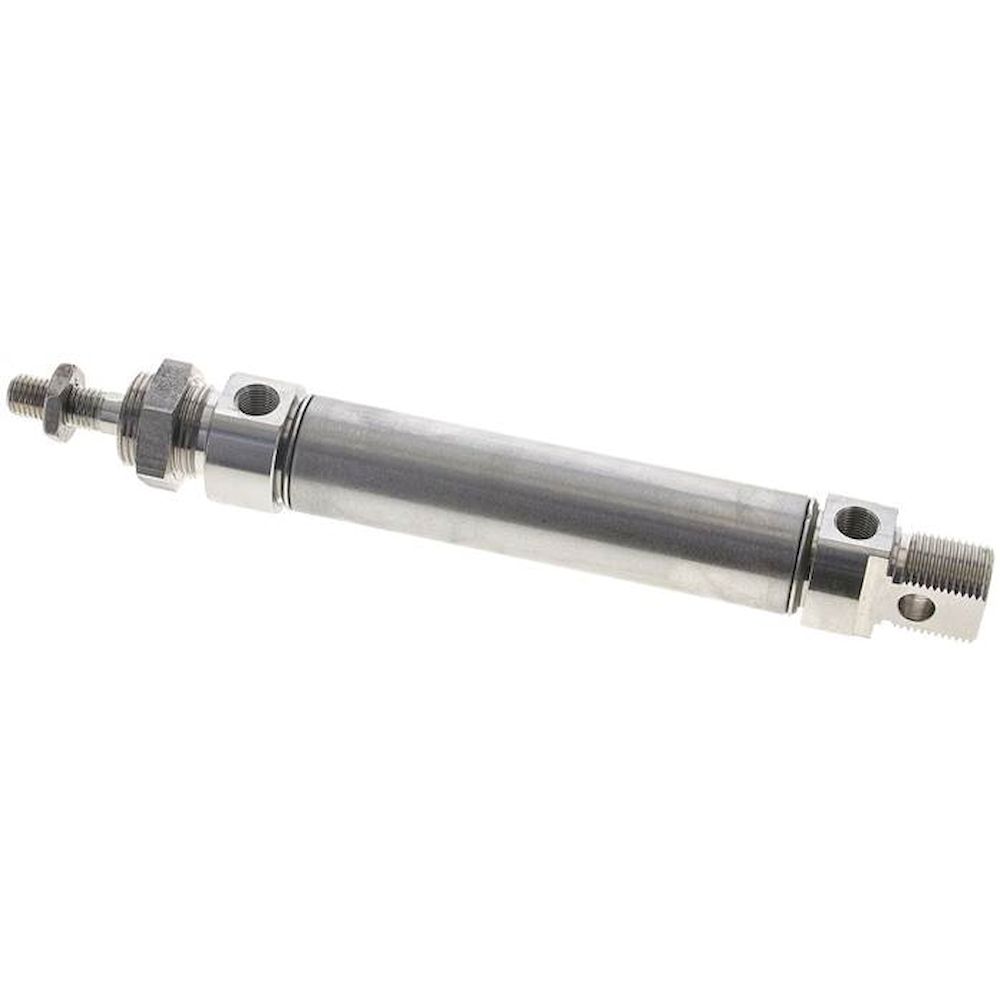Airtec ZDM 25/80 ES. ISO 6432 cylinders, stainless steel, piston 25 mm, stroke 80 mm
