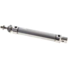 Airtec ZDM 25/100 ES. ISO 6432 cylinders, stainless steel, piston 25 mm, stroke 100 mm