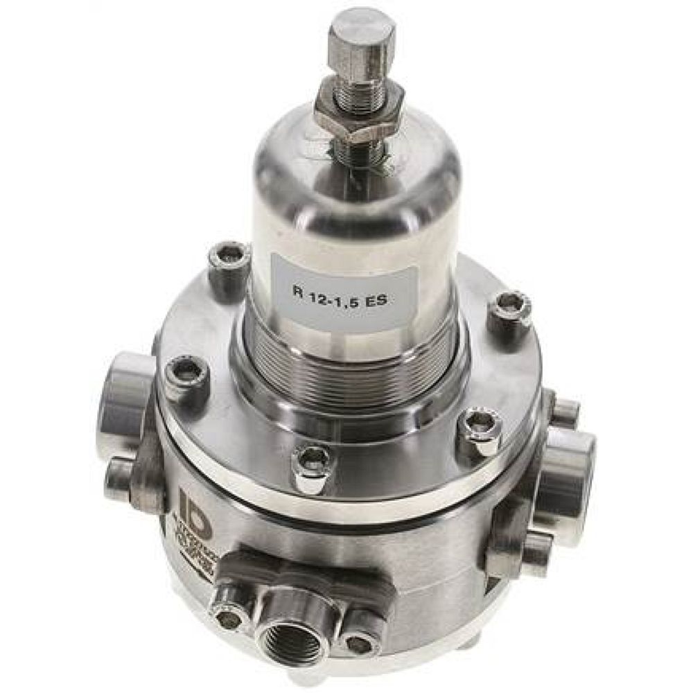 R 12-1,5 ES Druckregler, 1.4404, G 1/2", 0,1-1,5bar (Standard)