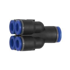 Riegler 109875.Multi-distributor, Plug connector »Blue Series« hose ext. Ø 8/4x6