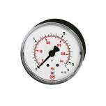 Riegler 101677.Standard pressure gauge, rear centric, G 1/4, 0 - 10 bar/145 psi