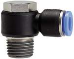 Riegler 109421.Push-in L-fitting »Blue Series«, rotating, R 1/8 o.